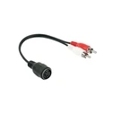 Καλώδιο RCA Goodconnections Audio Adapter 2xCinch St.-5-pol DIN Bu.