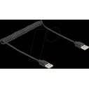 Καλώδιο USB Delock Spiral EASY 2.0 Typ-A Plug to EASY