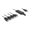 Καλώδιο USB Delock USB-A -> 4x D-Sub9 M/M 1.40m