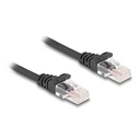 Καλώδιο Δικτύου Delock RJ45 Spiral Plug to Plug Cat.5e 1m Black