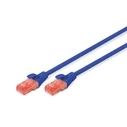 Καλώδιο Δικτύου Digitus CAT 6 U/UTP - LSZH, 10m, Blue
