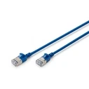 Καλώδιο Δικτύου Digitus CAT 6A F/FTP Slim 0,50m Blue