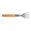 Καλώδιο Δικτύου Digitus CAT.7 S/FTP installation cable 100m, simplex,100m,Orange
