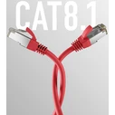 Καλώδιο Δικτύου EFB CAT8.1 Red 20m RJ45 S/FTP PIMF
