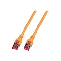Καλώδιο Δικτύου EFB RJ45 S/FTP, Cat.6, LSZH, 0.25m, Orange