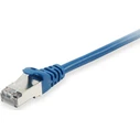 Καλώδιο Δικτύου Equip Cat6 S/FTP 2xRJ45 0.15m Blue LSZH polybag
