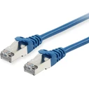 Καλώδιο Δικτύου Equip Cat6 S/FTP 2xRJ45 25.00m Blue LSZH polybag