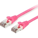 Καλώδιο Δικτύου Equip Cat6 S/FTP 2xRJ45 25.00m pink LSZH polybag
