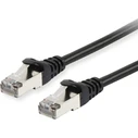 Καλώδιο Δικτύου Equip Cat6 S/FTP 2xRJ45 30.00m Black LSZH polybag