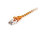 Καλώδιο Δικτύου Equip Cat6A S/FTP 2xRJ45 1.50m Orange LSZH polybag