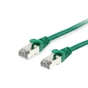 Καλώδιο Δικτύου Equip Cat6A S/FTP 2xRJ45 15.00m Green LSZH polybag