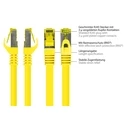 Καλώδιο Δικτύου Goodconnections m. Cat.7 Raw Yellow 2m