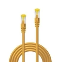Καλώδιο Δικτύου Lindy Cat6A RJ45 S/FTP Cat7 LSZH Yellow 0,3m