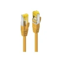 Καλώδιο Δικτύου Lindy Cat6A RJ45 S/FTP Cat7 LSZH Yellow 15m
