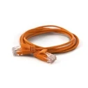 Καλώδιο Δικτύου Wantec UTP CAT6a d=2,8mm 0,20m Orange