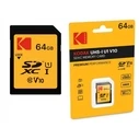 Κάρτα Μνήμης SD 64GB Kodak UHS-I U1 V10 Premium