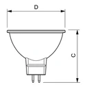 Λάμπα LED Philips CorePro spot 827 MR16 345lm 4,4W 2700K GU5.3