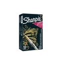 Μαρκαδόροι Sharpie Metallic Marker 1.4mm gold 12 pieces in box