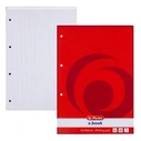 Όπλοκ Σχεδίου Herlitz letter pad A4 100 sheets kariert 4-Loch geleimt