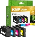 Μελάνι Συμβατό KMP GOLD HP 963XL (3YP35AE) Multipack C/M/Y/B remanufactured