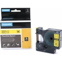 Ταινία Ετικετογράφου Dymo Rhino Band Nylon 12mmx3.5m Black->Yellow