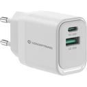 Φορτιστής Πρίζας Conceptronic 2Port 33W,1xUSB-C,1xUSB-A White