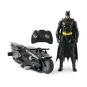 Φιγούρα Spin Master DC Universe: Batman - Batcycle R/C with 30cm (6072896)