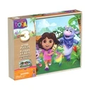 Παζλ Spin Master Dora: Board Games - 3 Wood Puzzles (6071059)