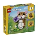 LEGO Creator 3-in-1 Cute Hamster with a Flower, 166 pcs, Ages 7+ (31376)