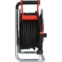 Brennenstuhl Professional Extension Cable Reel IP44 25m, 5 Sockets, Black