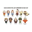 Monogram International Avatar The Last Airbender Φιγούρες Μπρελόκ 3D Foam Bag Clips Blind Bag Series 1