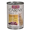 Υγρή Τροφή Γάτας Animonda Carny Adult Beef. chicken and duck hearts 400 g