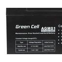 Μπαταρία UPS Green Cell AGM 6V 12Ah - 12.000 mAh Sealed Lead Acid (VRLA)