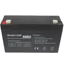 Μπαταρία UPS Green Cell AGM 6V 12Ah - 12.000 mAh Sealed Lead Acid (VRLA)