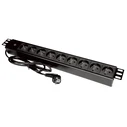 Πολύπριζο Rack Alantec PZ09 1.8 m 9 AC outlet(s) Indoor Black