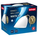 Φωτιστικό Τοίχου Activejet spot lamp NIKITA 1P E27 1x60W Patine