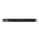 Πολύπριζο Rack Lanberg PDU RACK 19" (1U, 16A, 8X Shuko, 2m)