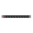 Πολύπριζο Rack Lanberg RACK 19" (1U, 16A, 9X 230V PL)