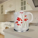 Βραστήρας Feel-Maestro MR-066-RED FLOWERS 1.5 L 1200 W Red, White