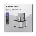 Docking Station Qoltec 5316 2x HDD / SSD 2.5 "/3.5" SATA USB 3.0 Clonning
