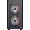 Κουτί Η/Υ Aerocool HEXFORMBKV2 Micro ATX PC 3 Fans FRGB Black