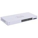 Network Switch Cisco CBS220-24T-4G Managed L2 Gigabit Ethernet (10/100/1000) (PoE) 1U White
