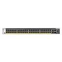 Network Switch Netgear M4300-52G-PoE+ 550W PSU Managed L2/L3/L4 Gigabit Ethernet (10/100/1000) (PoE) 1U Black