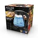 Βραστήρας Adler AD 1274 B 1.7 L Black,Transparent 2200 W