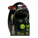 Λουράκι Σκύλου Flexi Automatic Black Design M, 5 m, green