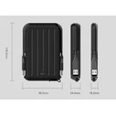 Εξωτερικός Σκληρός Δίσκος 4TB Silicon Power A66 Black, Yellow