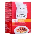 Υγρή Τροφή Γάτας GOURMET Mon Petit Fish Mix 6 x 50 g