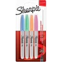 Μαρκαδόροι Sharpie 2065402 permanent marker Fibre tip Blue, Green, Orange, Pink 4 pc(s)