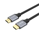 Καλώδιο HDMI Unitek C138W 2 m Type A (Standard) Black, Grey