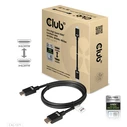 Καλώδιο HDMI Club 3D Ultra High Speed 2.1 10K 120Hz, 48Gbps 1 m